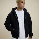 Ultra Heavy Reversible Oversized Zipped Hoodie